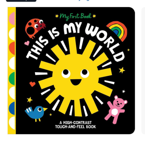 This Is My World: A High-Contrast Touch-and-Feel Book (My First Book)