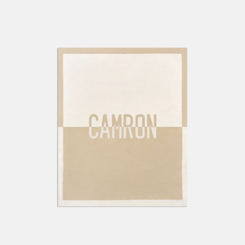 Spell It Out Custom Blanket - Natural/Beige