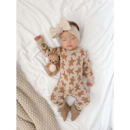 Luna + Luca Gingerbread Jumpsuit