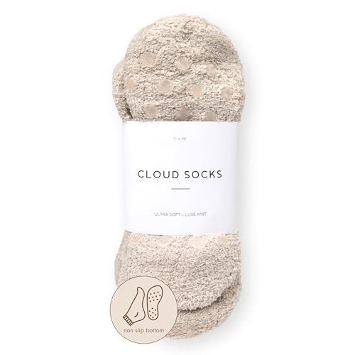Unboxme Gifts Warm & Cozy Ultra-Luxe Cloud Sock for Women & Men - Super Soft Luxurious Fabric Sleep Socks