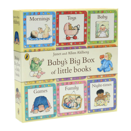 Baby's Big Box of Little Books By Allan Ahlberg & Janet Ahlberg 9 Books Collection Box Set - Ages 0-3 - Board Book