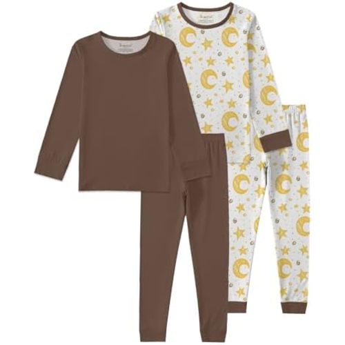 Jimonda Baby Boys Girls Pajama Sets Bamboo Viscose Toddler Sleepwear