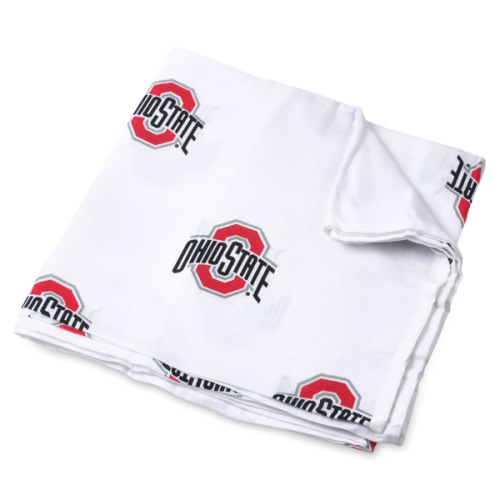 ***Pre-Order*** The Ohio State University Swaddle Blanket – Three Little Anchors