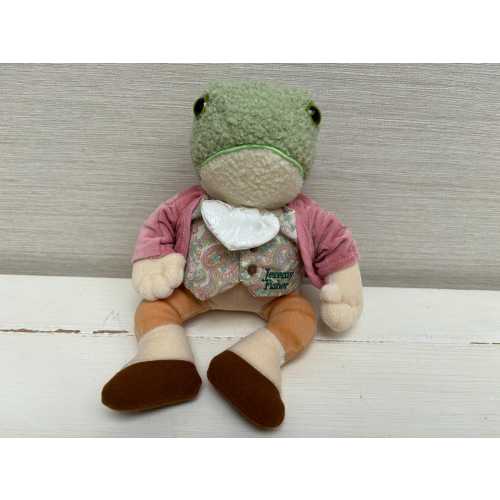 Beatrix Potter Eden Toys Frederick Warne Jeremy Fisher Frog Soft Toy Plush Vintage 10.5"