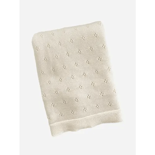 Cotton Heirloom Pique Blanket