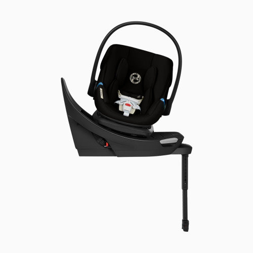 Cybex Aton G2 Swivel Infant Car Seat with Load Leg Base - Moon Black