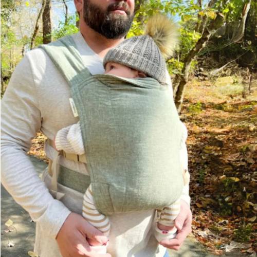 Green Baby Carrier | Ergonomic Soft Structured Carrier