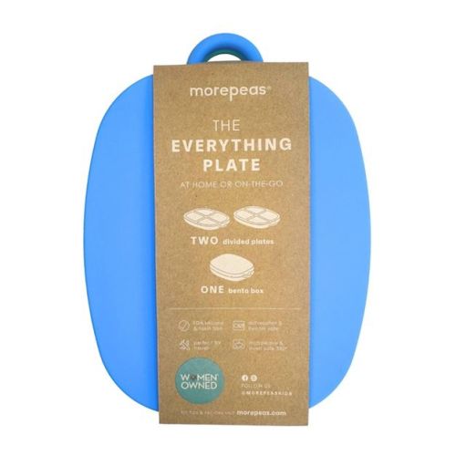 morepeas Everything Plate - Blueberry