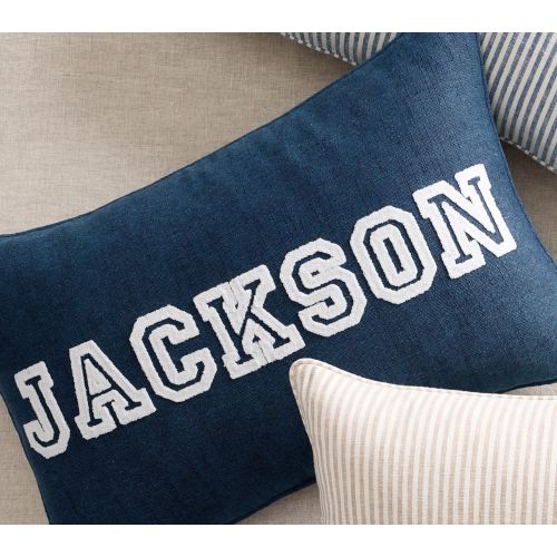 Monogram Name Pillow Cover