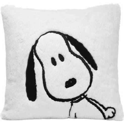 Classic Snoopy Furry Decorative Nursery Throw Pillow