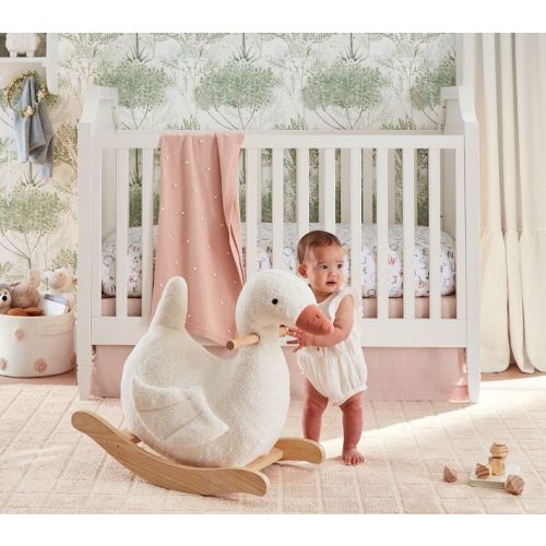 Duckling Plush Nursery Rocker