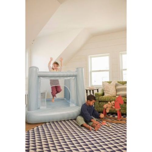 SMOL Mini Bounce House Blue Stripes