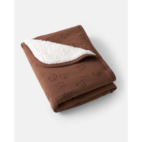 Teddy Tracks Mini Cloud Blanket® | Little Sleepies