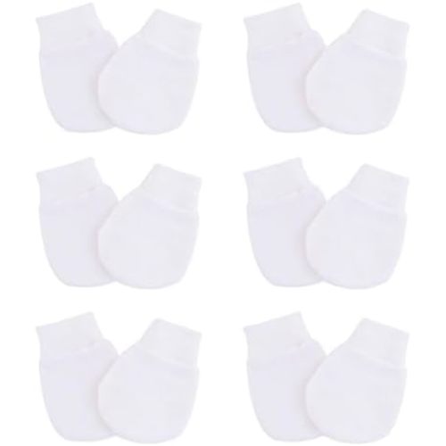 Baby Mittens No Scratch Mittens Infant Soft Gloves Mittens for 0-6 Months Boys Girls