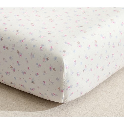 Tutu du Monde Stars Organic Crib Fitted Sheet