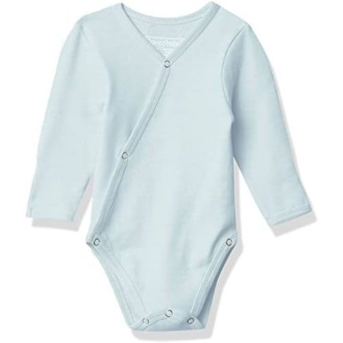 L'ovedbaby unisex-baby Organic Cotton Baby Kimono Bodysuit