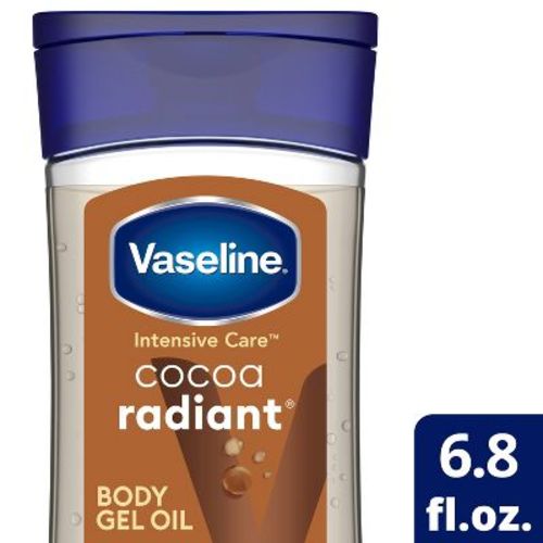 Vaseline Intensive Care Cocoa Radiant Body Gel Oil Scented - 6.8 Fl Oz