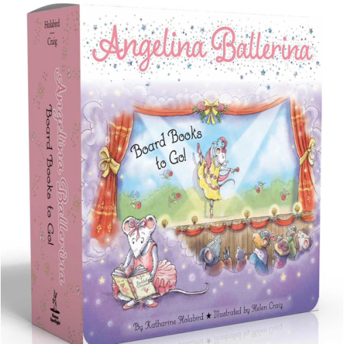 Angelina Ballerina Board Books to Go! (Boxed Set)