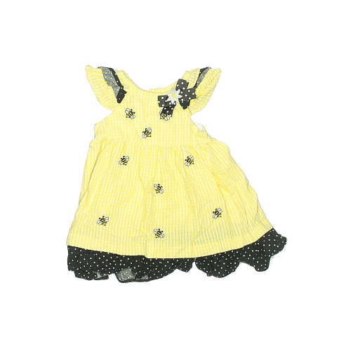 Rare Editions Yellow Dress Size 6-9 mo