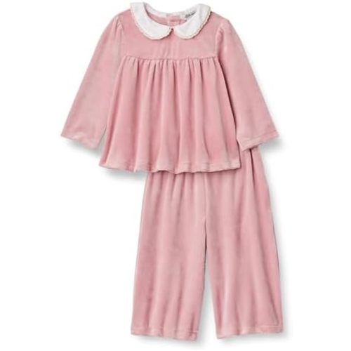 Amazon Essentials x Sofia Grainge Toddlers and Baby Girls' Corduroy Velour Set
