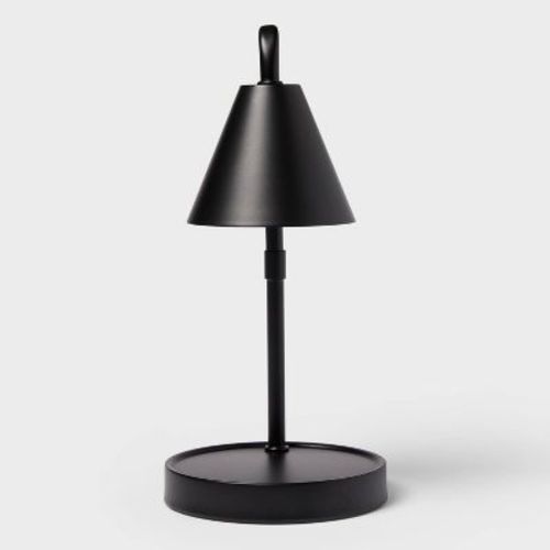 Candle Lamp Warmer Black Metal - Room Essentials™