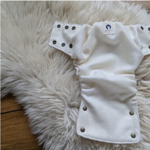 Alpaca Diaper Cover, Size Medium, Cloud