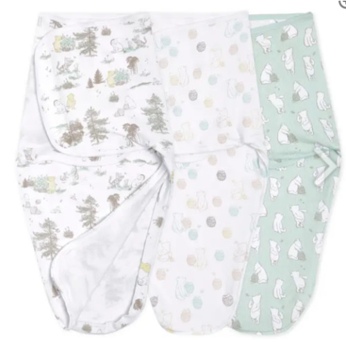 Essentials Wrap Swaddles 3 Pack | aden + anais