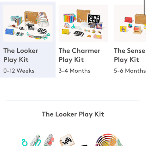 The Play Kits by Lovevery | Montessori Toy Subscription Ages 0-5 | Lovevery