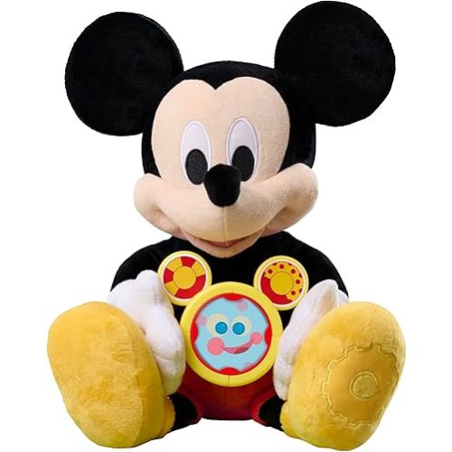 Disney Jr. Oh, Toodles! 11-inch Mickey Mouse Interactive Plush Toy, 3 Modes of Play, Toy for Preschoolers, Boys, Girls, Kids, Ages 3 and Up by Just Play