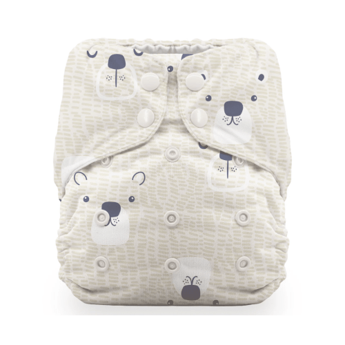 Best Rated All in One Cloth Diaper | Natural Cotton + Hemp | One Size