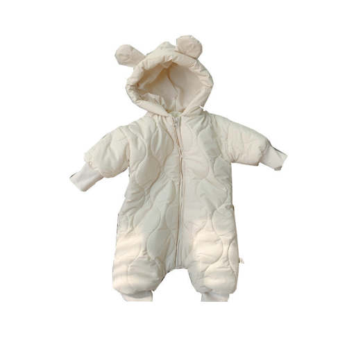 Baby Bear Hooded Winter Snowsuit Romper – Kin & Nest