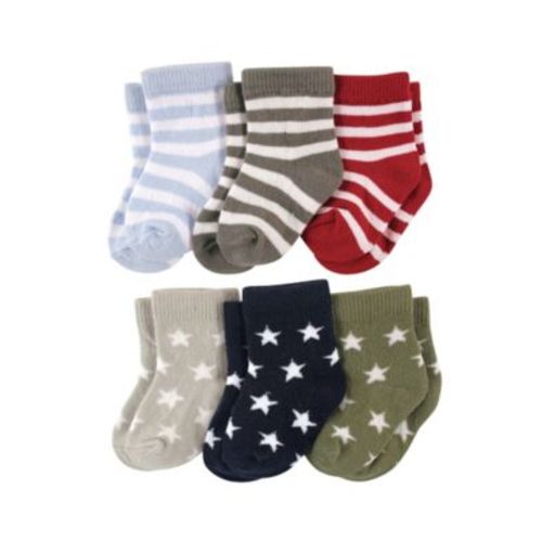 Six-Pair Bundle of Crew Footwear
