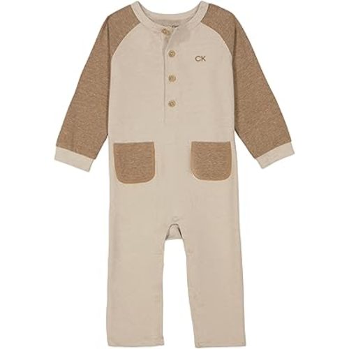 Calvin Klein baby-boys Footless Coverall