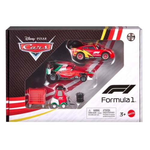 Mattel F1 x Disney Cars Die-Cast Multi-Pack