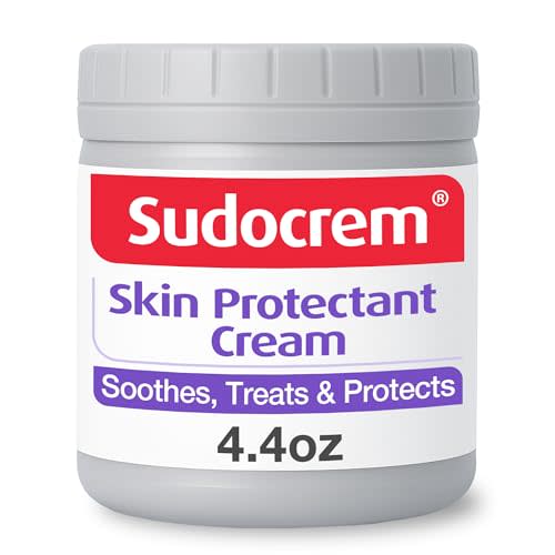 Sudocrem Diaper Rash Cream for Baby's Skin, Triple Action Diaper Rash Paste that Soothes, Treats and Protects, 15.29% Zinc Oxide Cream - 4.4oz (125g)