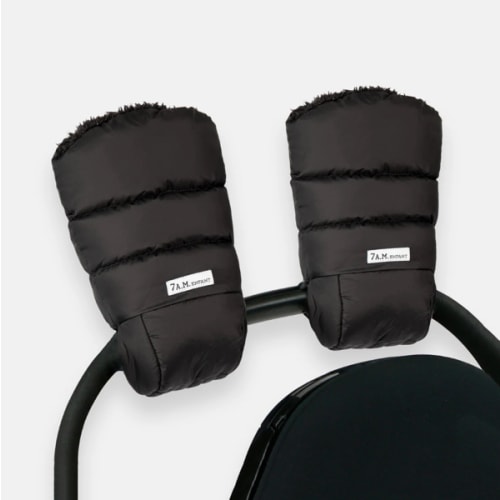 7AM Warmmuffs - Plush / Black