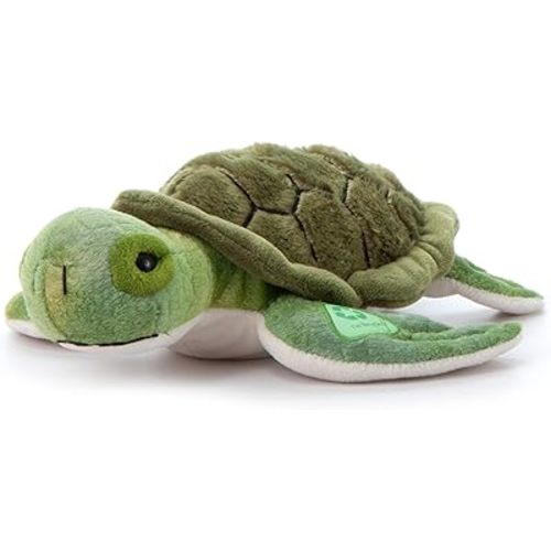 The Petting Zoo, Conservation Sea Turtle Stuffed Animal, Gifts for Kids, Baby Sea Turtle Plush Toy 10 inches