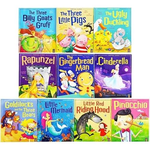 My First Fairytale Children Classics 10 Books Collection Set