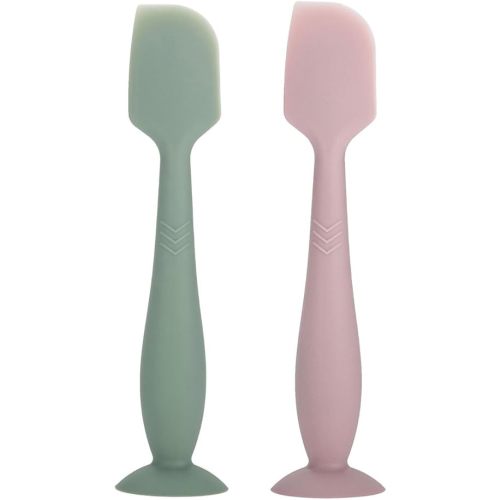 Baby Diaper Cream Spatula - Baby Diaper Rash Cream Applicator for Butt Paste Diaper Cream - Newborn Baby Essentials (green, pink)