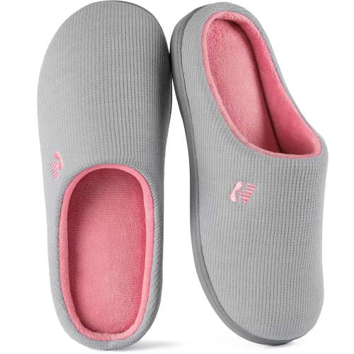 RockDove Women's Dual-Tone Cushioned Memory Foam Slippers