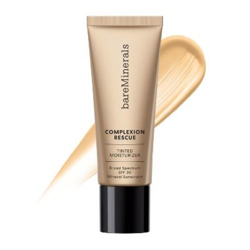 bareMinerals COMPLEXION RESCUE Tinted Moisturizer with Hyaluronic Acid and Mineral SPF 30 - Buttercream 03, 1.18oz