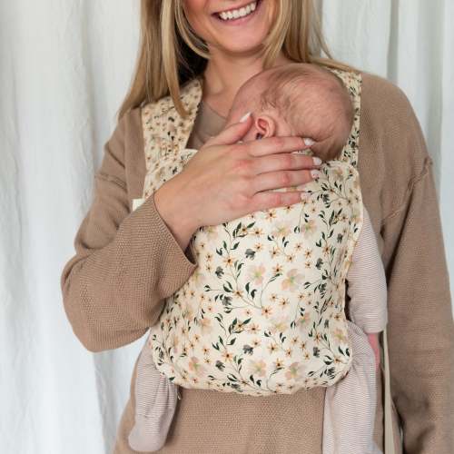 Flor Sprout Newborn Carrier | Botanical, Newborn-Ready | hope&plum