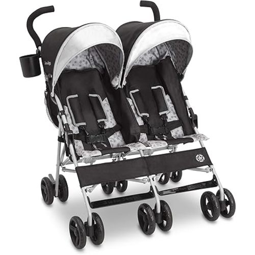 Jeep Scout Double Stroller, Charcoal Galaxy