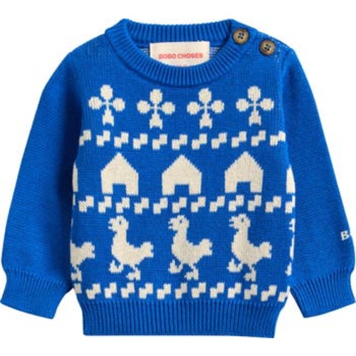 Farm Jacquard Organic Cotton Sweater