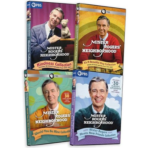 Mr.Rogers Neighborhood - Super Family DVD Collection - 120 Episodes From The Classic Series 1979-2000; It's A Beautiful Day / Kindness / Meets New Friends / Would You Be Mine