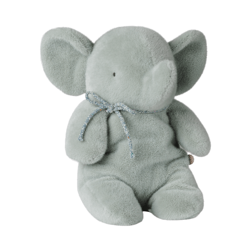Elephant plush, Medium - Soft mint
