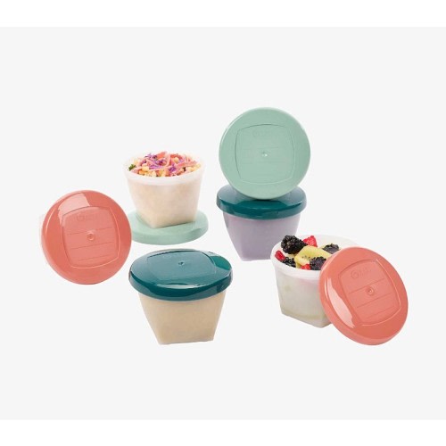 Babymoov Babybowls Biosourced Containers, Set of 6 - 6oz