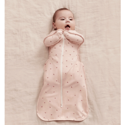 Swaddle Up™ 1.0 TOG Cotton Powder Pink Twinkle