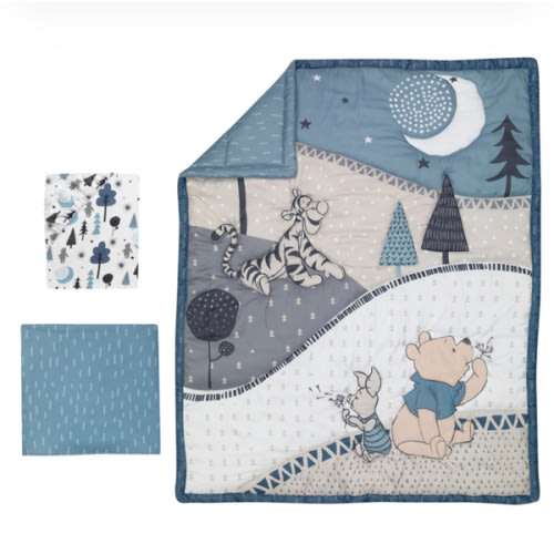 Lambs & Ivy Disney's Winnie the Pooh 3-Piece Crib Bedding Set