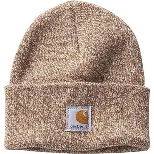 Carhartt Knit Beanie Cuff Hat, Copper/Natural, One Size